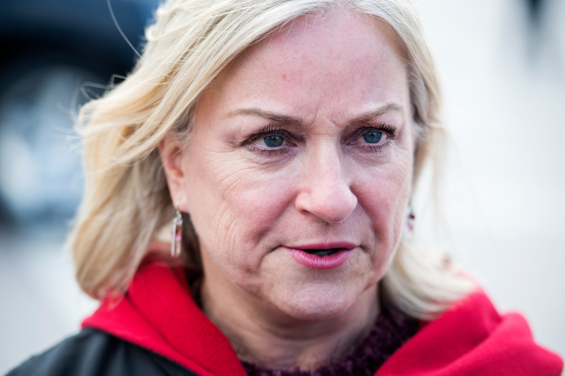 Rep.-elect Susan Wild is seen after the freshman class photo on the East Front of the Capitol on November 14, 2018. (Tom Williams/CQ Roll Call file photo)