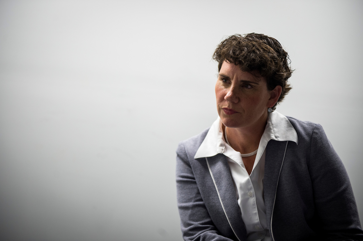 Amy McGrath is running for U.S. Senate in Kentucky.  (Sarah Silbiger/CQ Roll Call file photo)