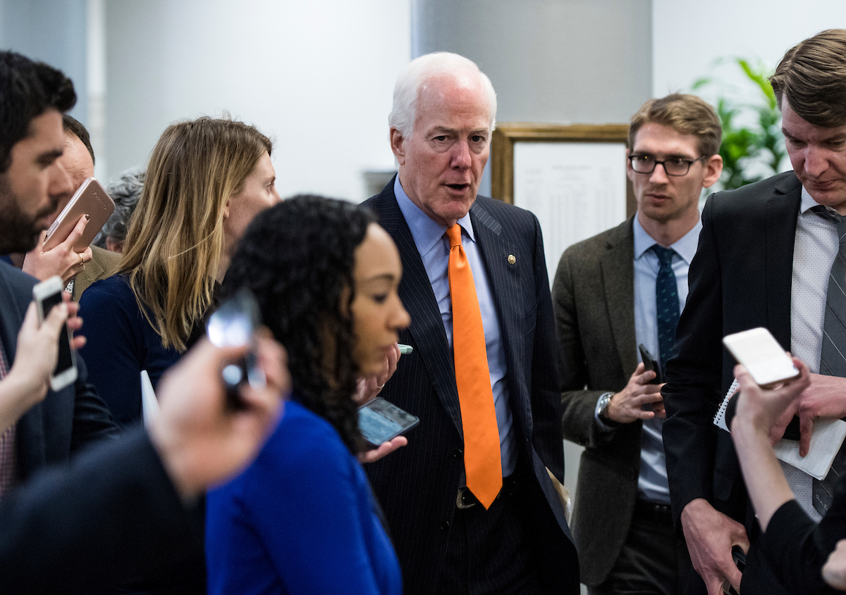 Democrats are gearing up for a competitive Senate primary in Texas to take on Republican incumbent John Cornyn. (Bill Clark/CQ Roll Call file photo)