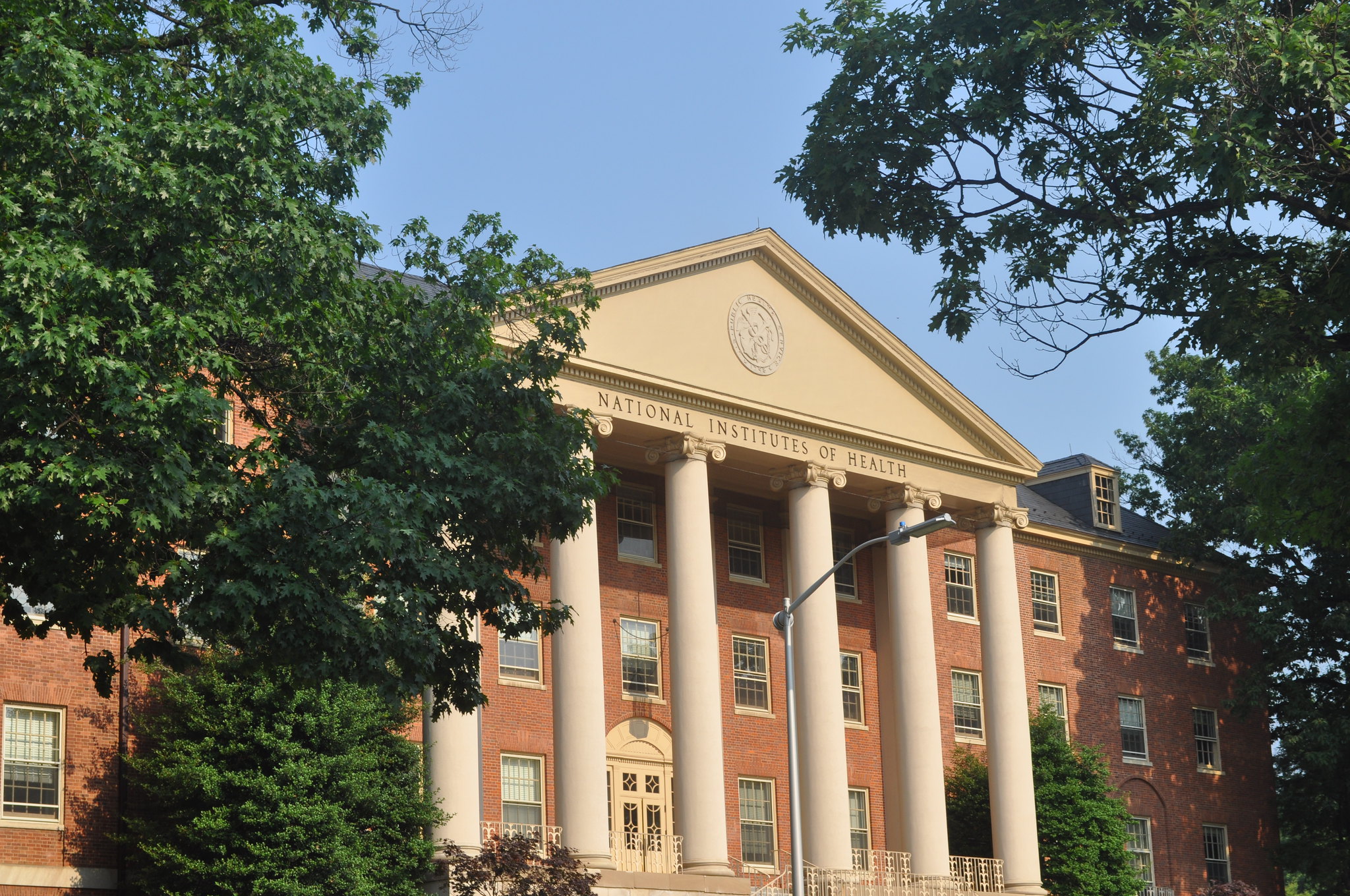 The James Shannon Building in Bethesda, Md., was completed in 1938. A congressionally mandated report noted that more than 72 percent of NIH facilities are more than 20 years old. (Lydia Polimeni/NIH file photo)