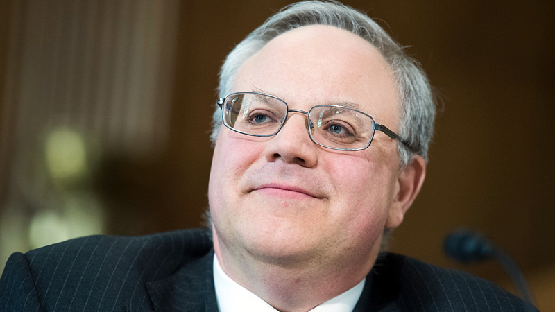 Secretary of the Interior David Bernhardt testifies during his Senate Energy and Natural Resources Committee confirmation hearing on March 28, 2019. (File photo by Tom Williams/CQ Roll Call)