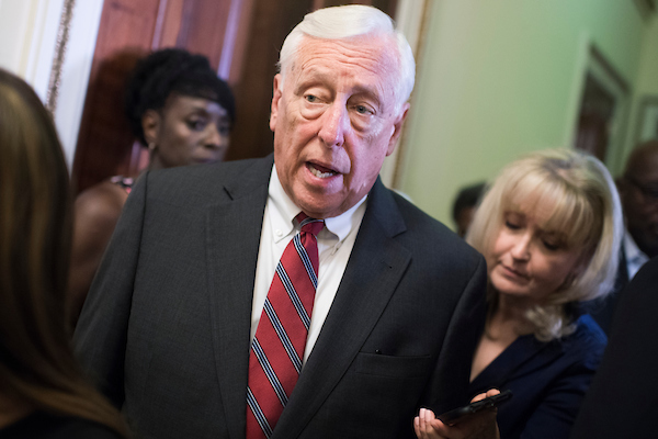 House Majority Leader Steny H. Hoyer, D-Md., contradicted Democrats on the Judiciary Committee when he said Wednesday the panel was not engaged in an impeachment inquiry. (Tom Williams/CQ Roll Call file photo)