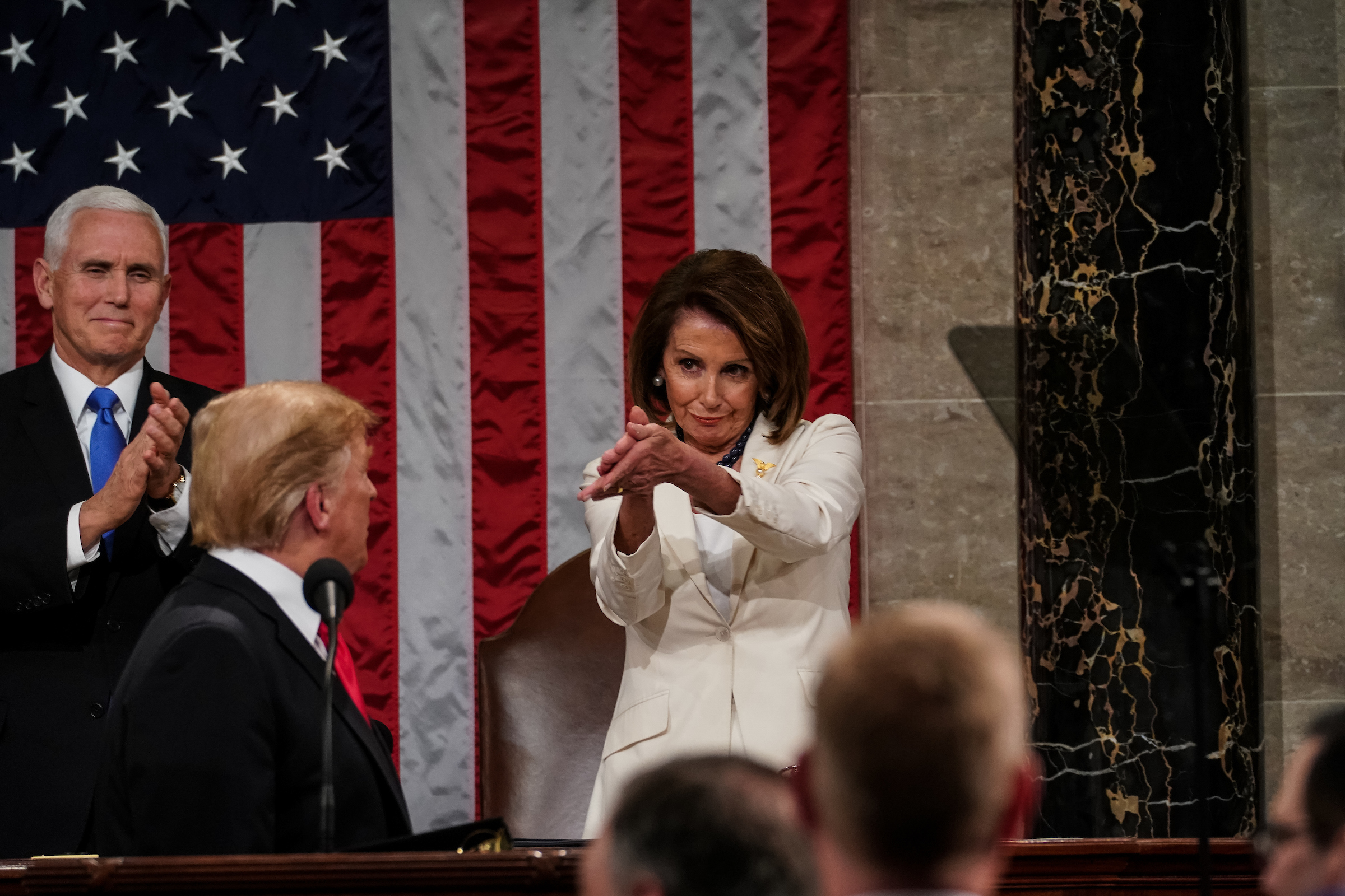 Institutionalists like Nancy Pelosi embrace the workings of the oversight process like a warm hug and deploy them like a Tomahawk missile, Murphy writes. (Doug Mills/The New York Times pool photo)