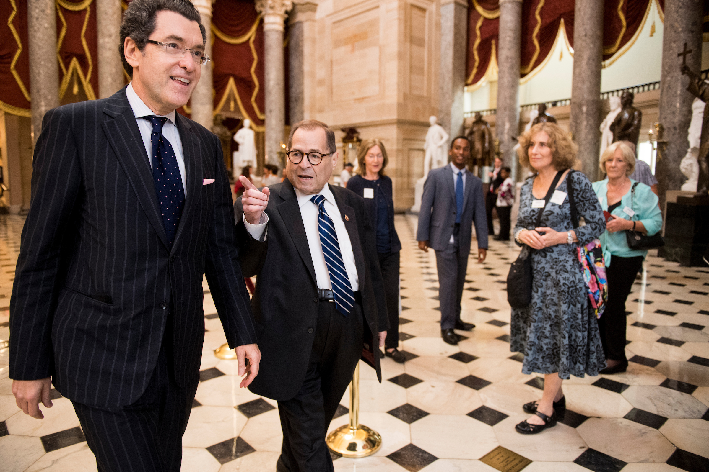 House Judiciary Chairman Jerrold Nadler, D-N.Y., center, will hold his first impeachment hearing next week. (Bill Clark/CQ Roll Call file photo)