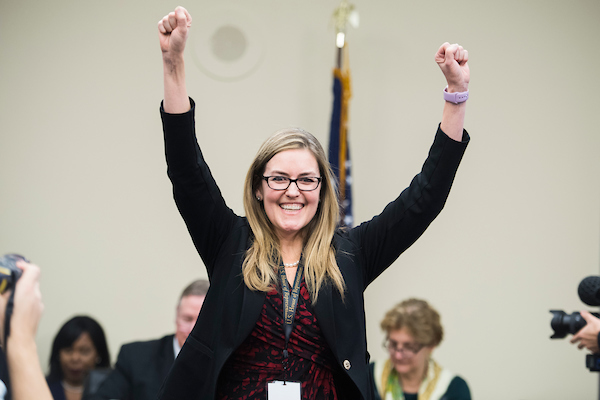 Let’s hear it for the Agritourism Caucus! Virginia Rep. Jennifer Wexton hopes it will spur more visits to places like wineries in her district. (Tom Williams/CQ Roll Call file photo)