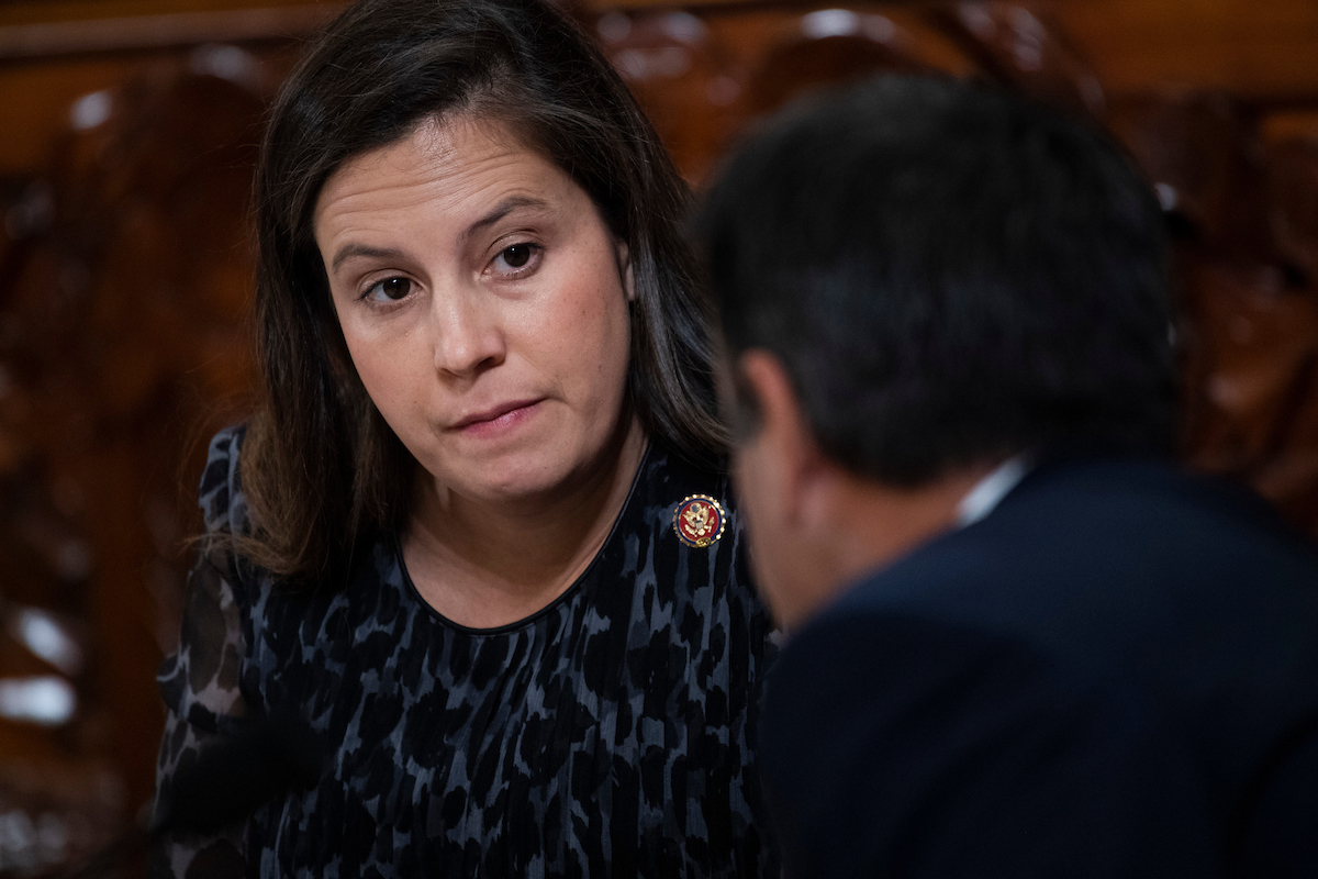 American Action Network is launching a new ad campaign to boost Rep. Elise Stefanik in her upstate New York district. (Tom Williams/CQ Roll Call)