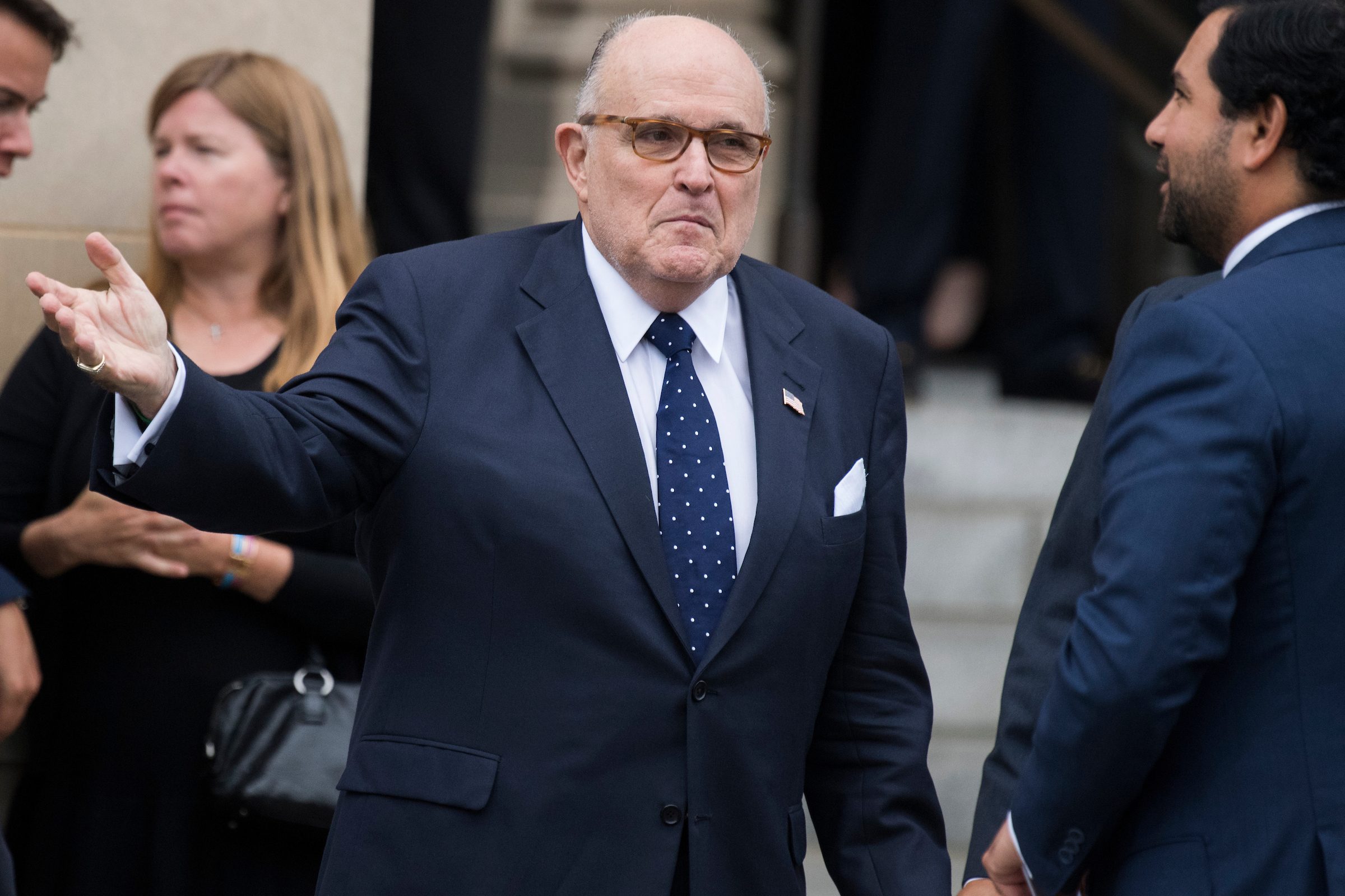 He was neither nominated nor appointed to the job, but that hasn’t stopped Rudy Giuliani from acting as de facto secretary of State since Donald Trump’s election, Murphy writes. (Tom Williams/CQ Roll Call file photo)